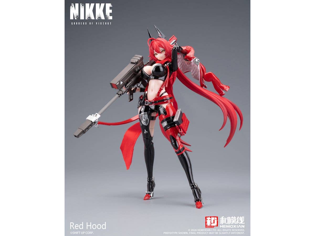 1/12 勝利の女神:NIKKE レッドフード プラスチックキット