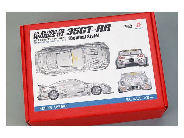 1/24 レジンキット LB Performance ニッサン GT-R R R35 コンバットスタイル