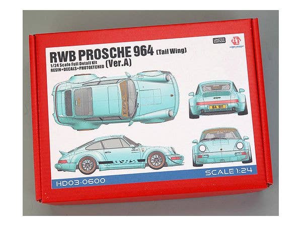 1/24 RWBポルシェ964 (テールウィング) (Ver.A) フルディテールキット