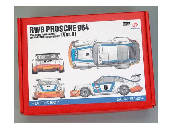 1/24 RWBポルシェ964 (Ver.B) フルディテールキット