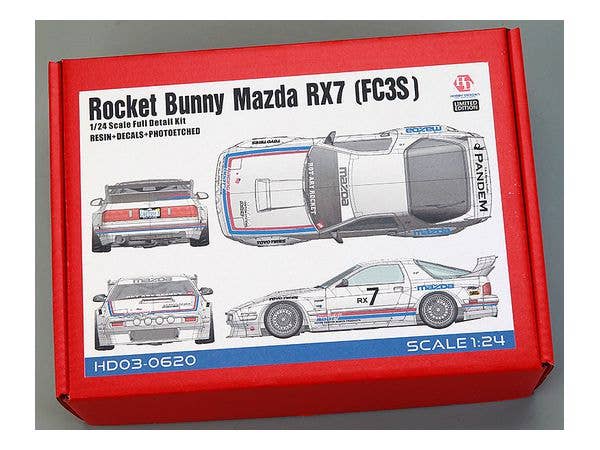 1/24 ロケットバニーマツダ RX7 (FC3S) フルディテールキット