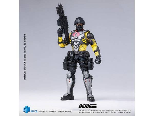 1/18 ハイヤーエクジビット・ミニシリーズ 4インチ G.I.ジョー パイソントルーパー アクションフィギュア