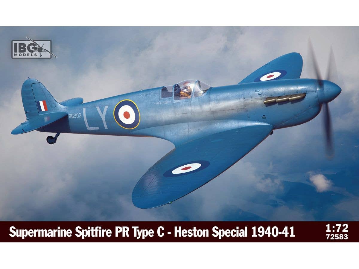 1/72 スピットファイア PR タイプC ヘストンスペシャル 1940 - 1941年