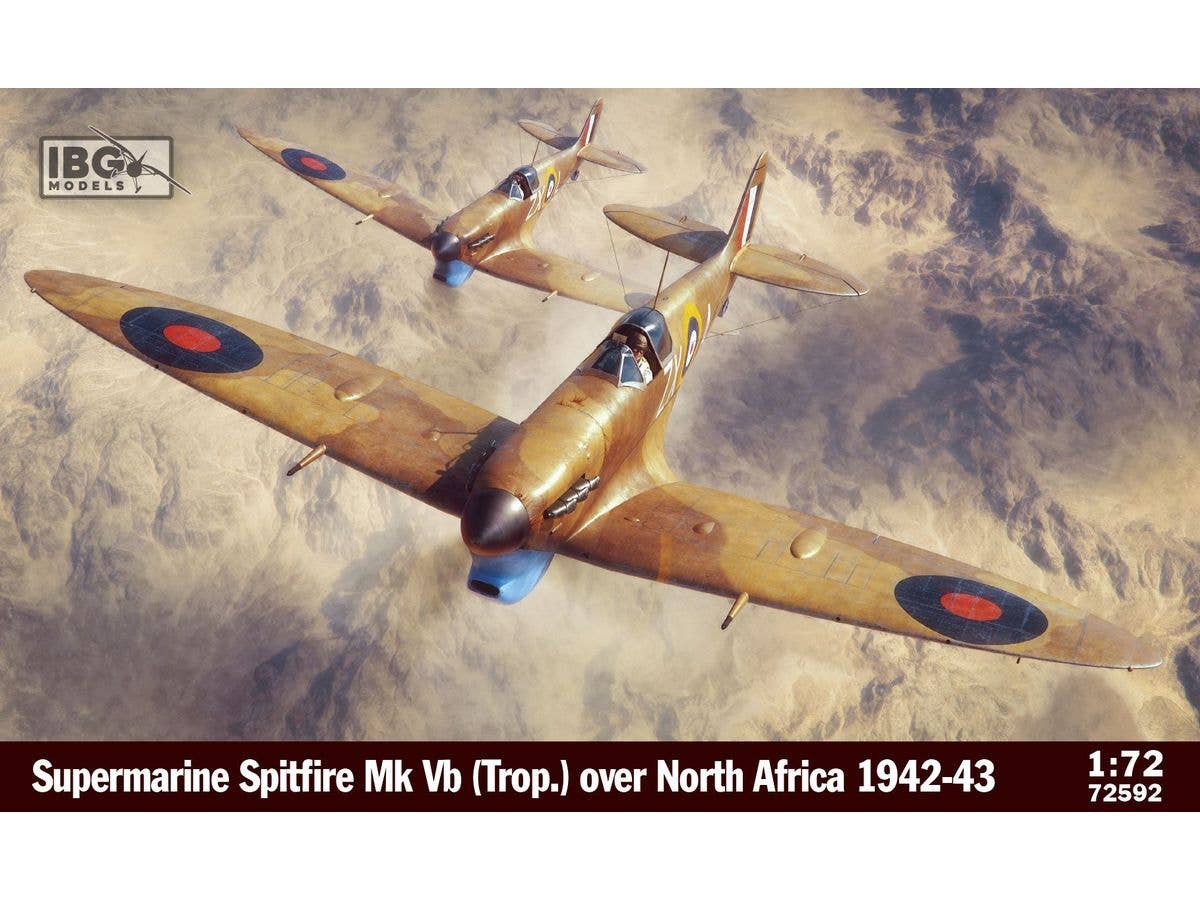 1/72 スピットファイア Mk.Vb (Trop) 北アフリカ上空 1942年-1943年