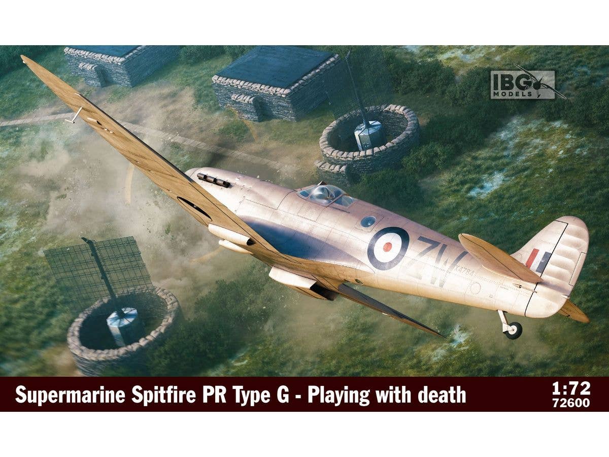 1/72 スピットファイア PR タイプG 死神との戯れ