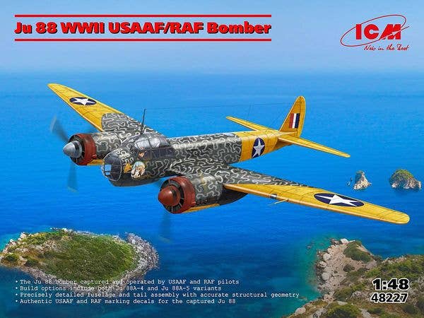 1/48 ユンカースJu 88 WWII USAAF/RAF 爆撃機