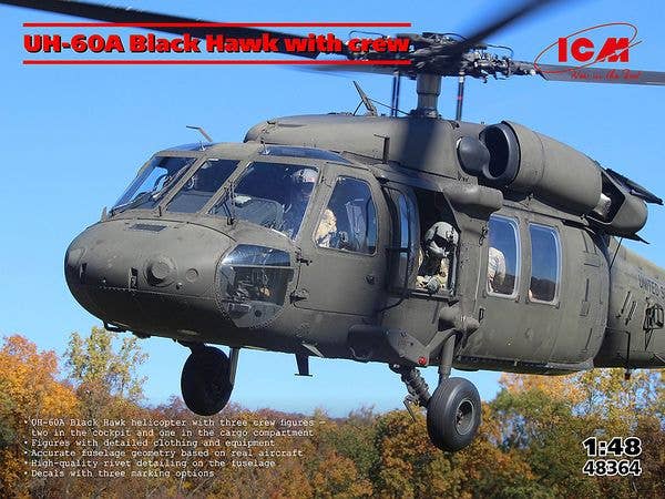 1/48 UH-60A ブラックホーク w/フィギュア