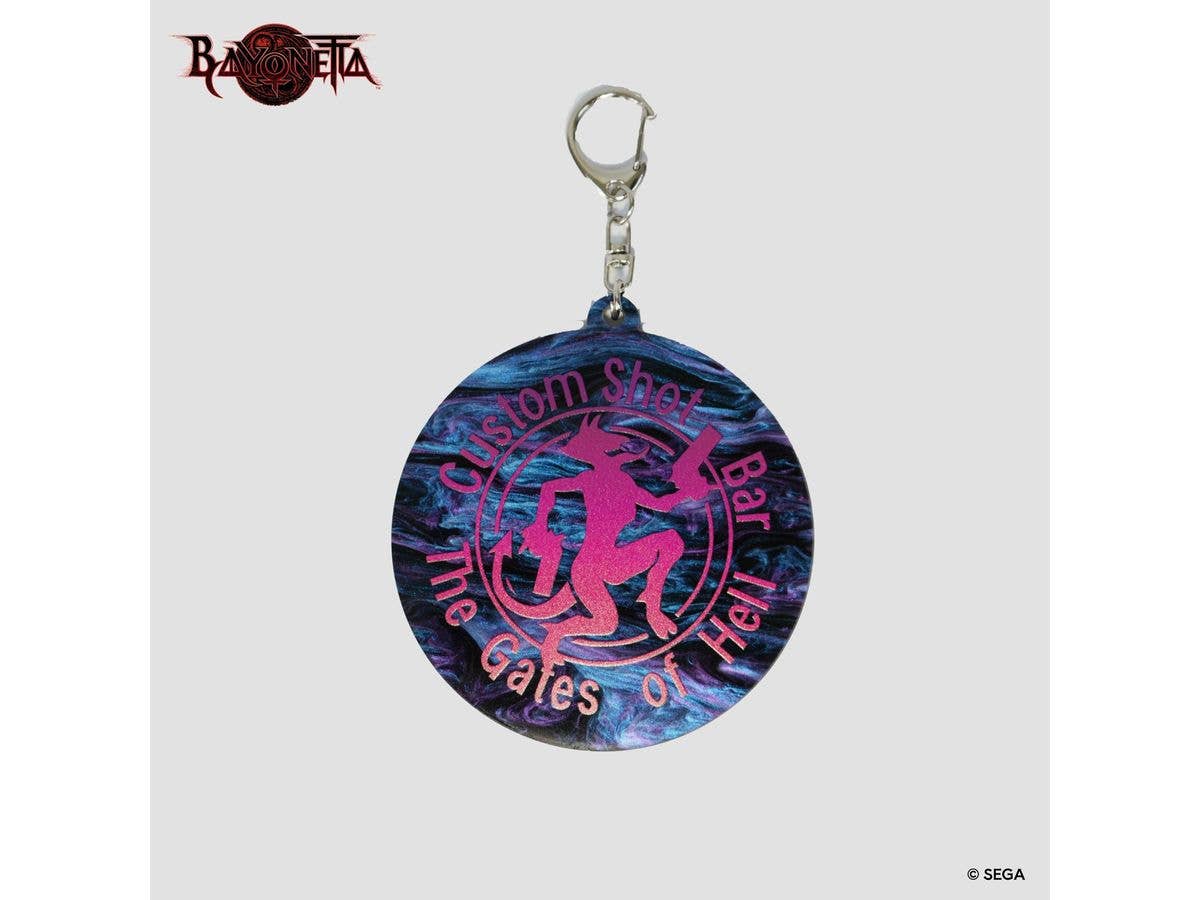 ベヨネッタ 大理石風キーホルダー The Gates of Hell (再販)