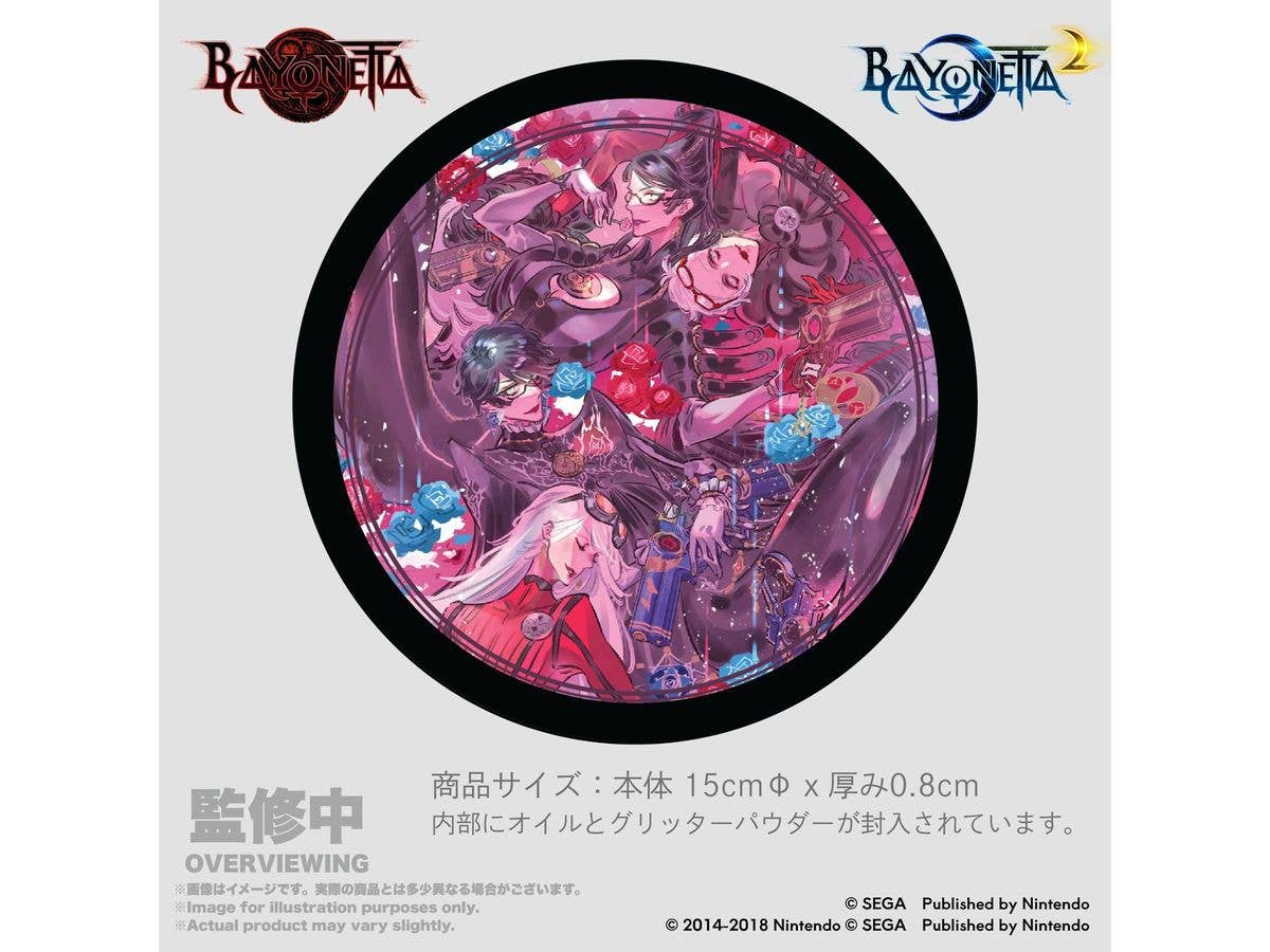 ベヨネッタ グリッターコースター 島崎麻里氏 ベヨネッタ 1&2記念アート