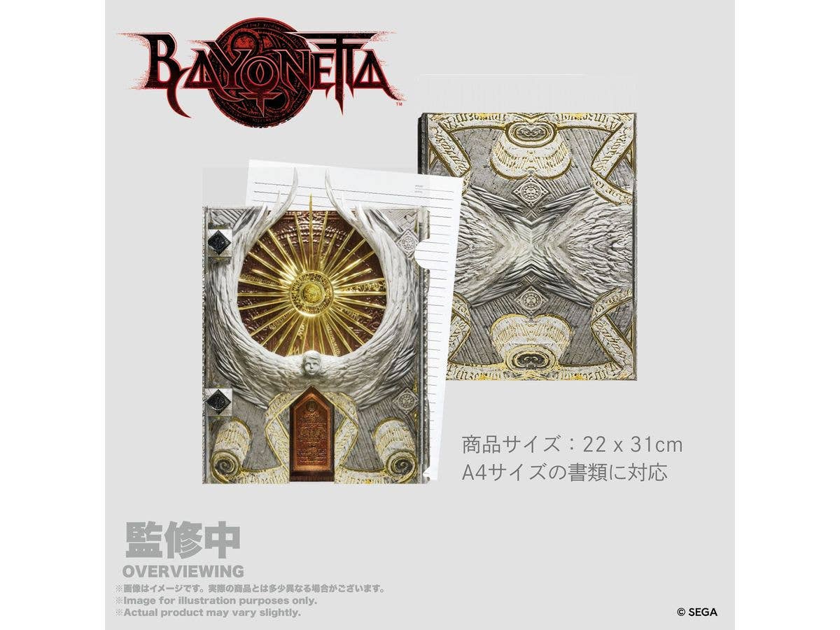 ベヨネッタ クリアフォルダーA4 天使の書