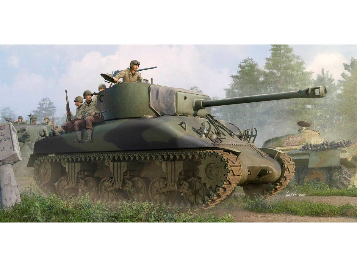 1/16 M4A1(76)W シャーマン 中戦車