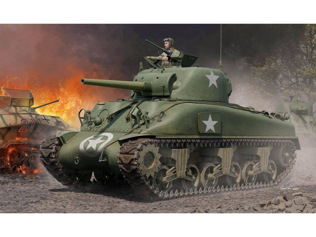 1/16 M4A1 シャーマン 中戦車 後期型