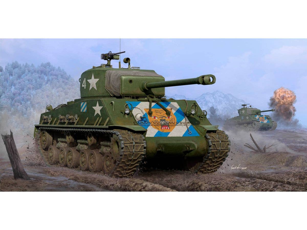 1/16 M4A3E8 シャーマン 中戦車 後期型