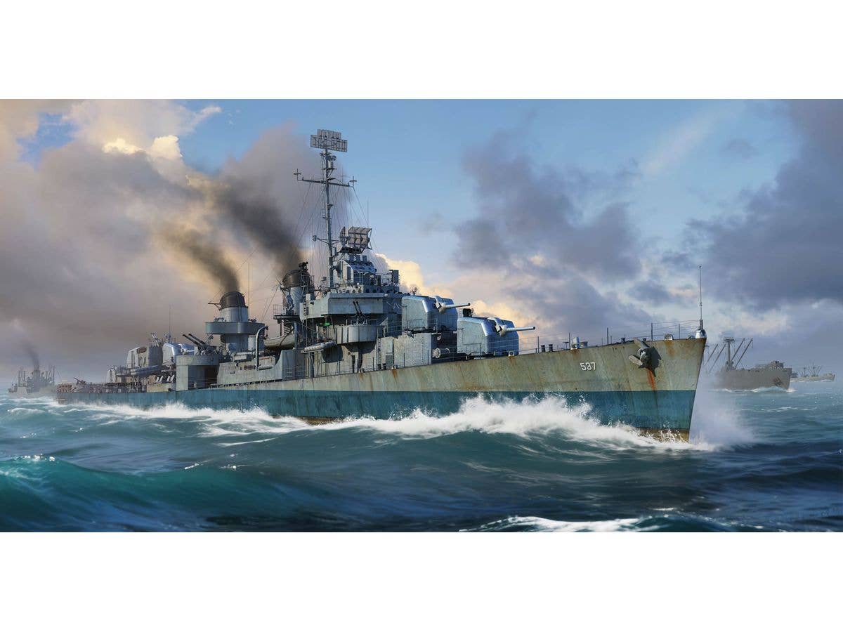 1/350 フレッチャー級駆逐艦USS ザ・サリヴァンズ DD-537