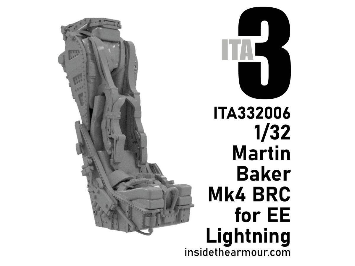 1/32 EE ライトニング用マーティン・ベイカー Mk.4 BRC 射出座席