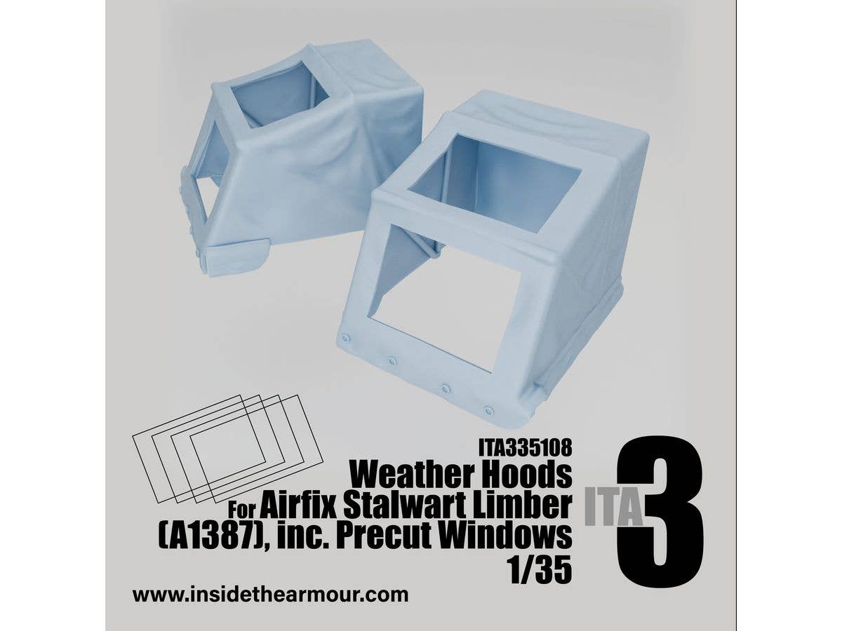 1/35 アルヴィス スタルワート用ウェザーフード (エアフィックスA1387用)