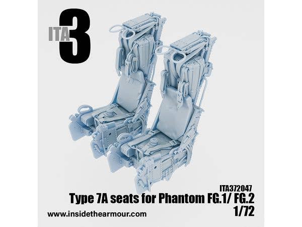 1/72 マーティン・ベイカー タイプ7A射出座席 (ファントム FG.1/.2用) (2個入り)