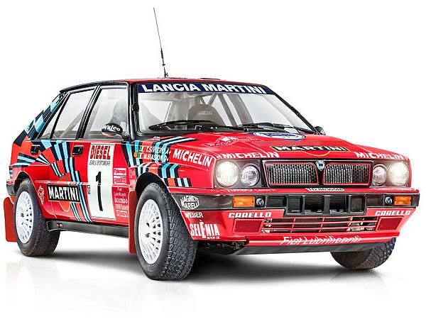 1/12 ランチア デルタ HF インテグラーレ 16V 1989 サンレモラリー(日本語対訳補足説明書付属)