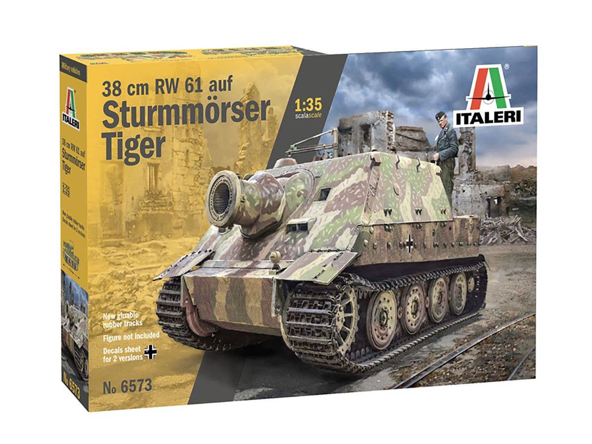 1/35 WW.II ドイツ軍 38cm 突撃臼砲 シュトルムティーガー