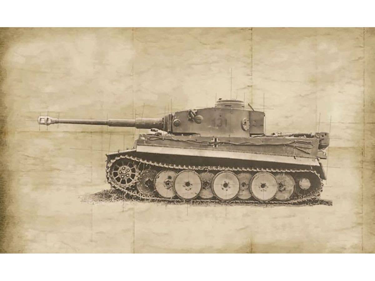 1/35 WW.II ドイツ軍 Pz.Kpfw.VI ティーガーI 戦車 E/H1型