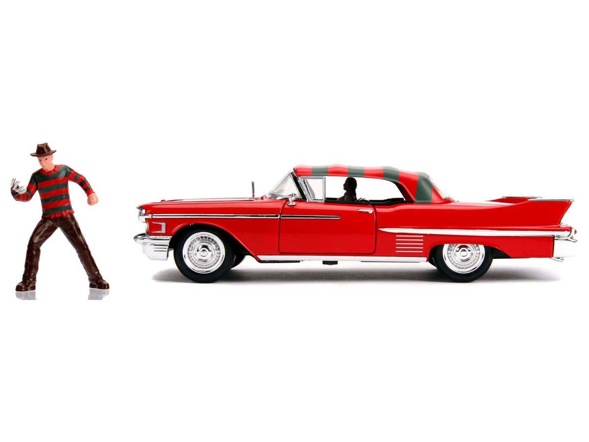 1/24 キャデラック 1958 フレディ･クルーガー フィギュア付 (エルム街の悪夢)
