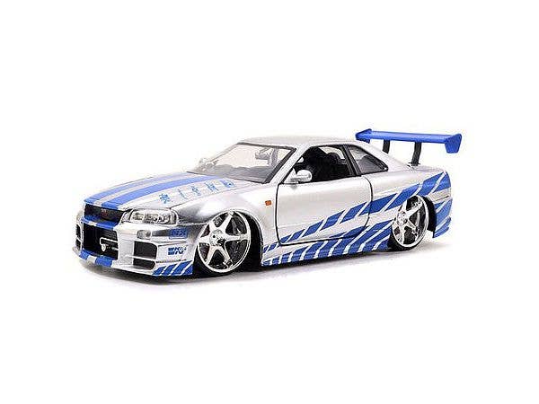 1/24 ワイルドスピード ブライアン's R34 GT-R