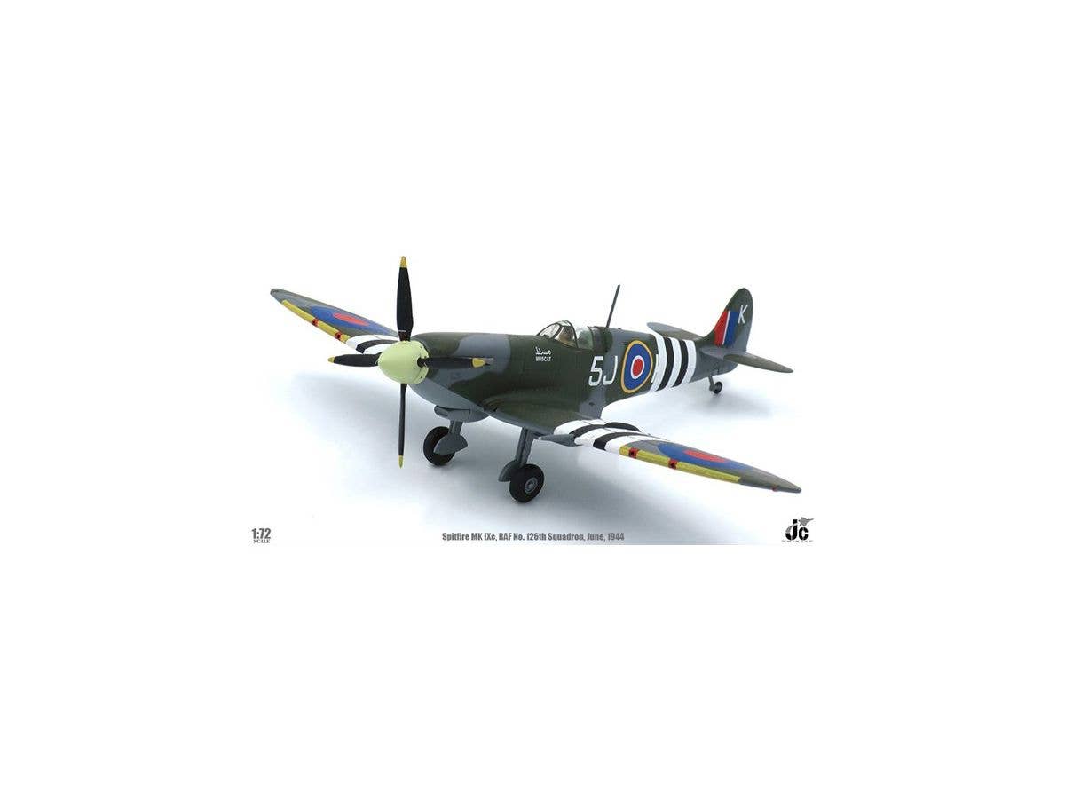 1/72 スピットファイア MK Ixc イギリス空軍 126sq ジョン･プラギス