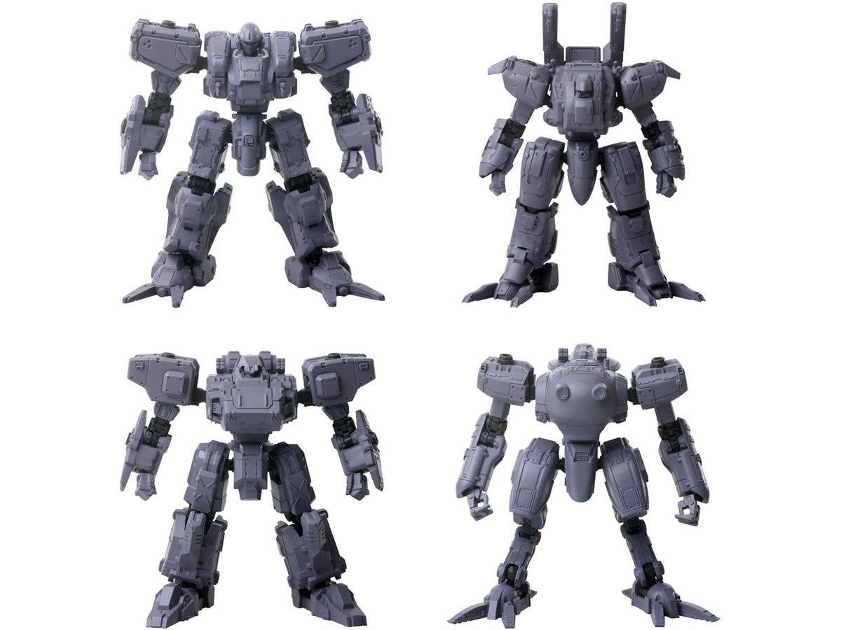 1/72 フロントミッション ストラクチャーアーツ プラスティック モデルキット シリーズ アディショナルセレクション Vol.1 (全4種BOX+初回生産BOX特典同梱)
