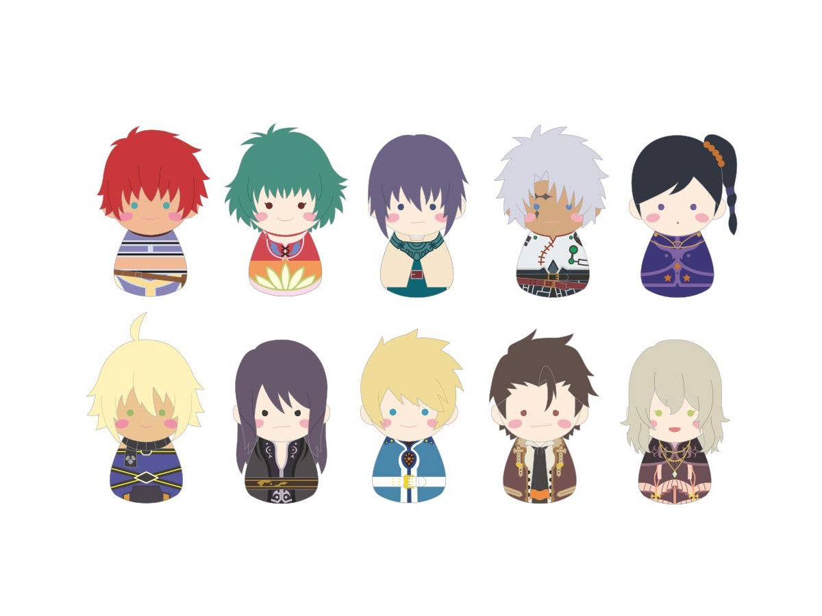 FUKUBUKU COLLECTION テイルズオブシリーズ マスコット #3 1Box 10pcs