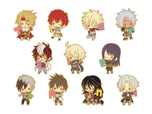 ラバーストラップコレクション テイルズ オブ シリーズ 25th vol.1 1Box 12pcs