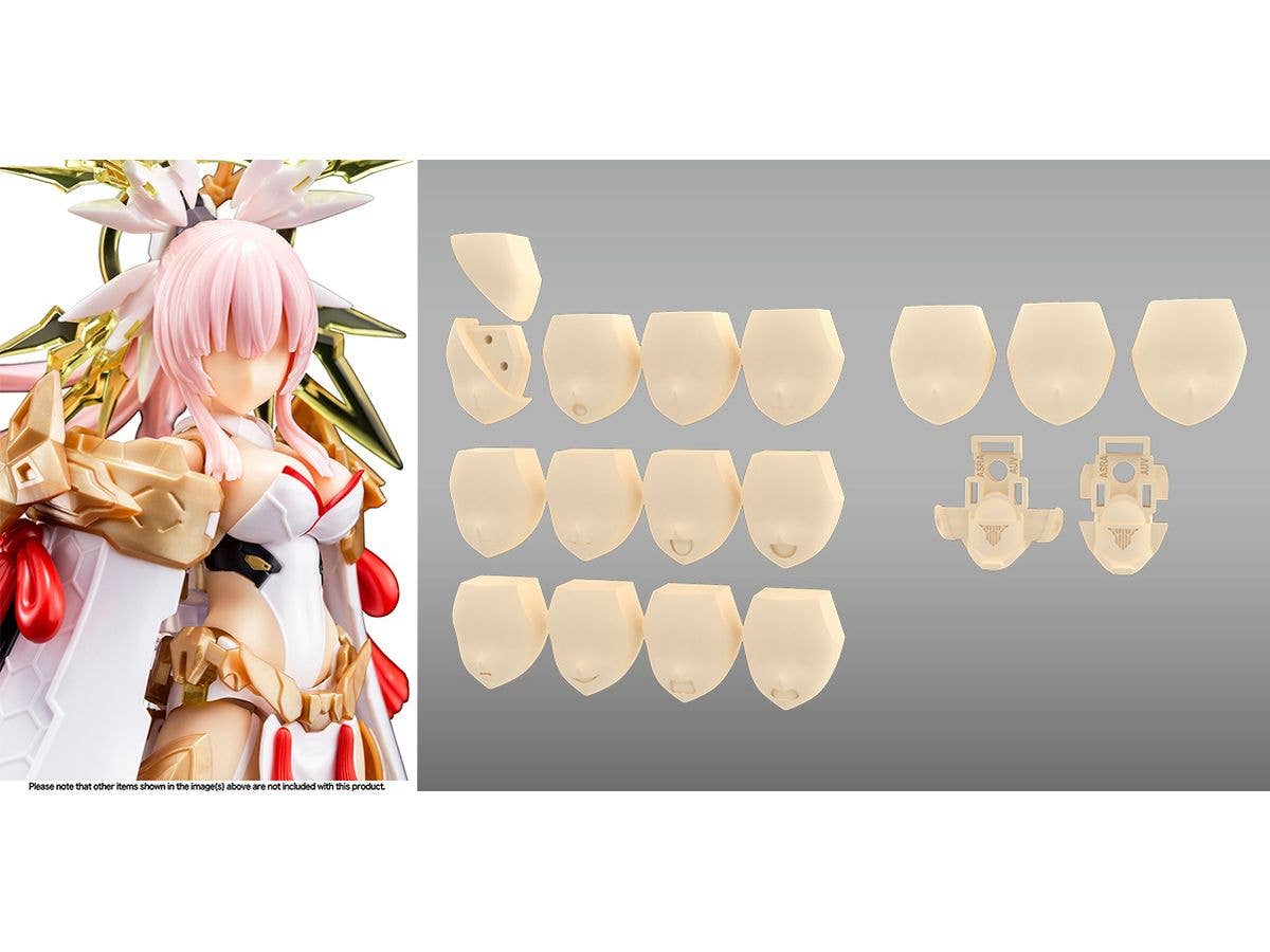 1/1 メガミデバイス M.S.G 06 フェイスセット 皇巫用 スキンカラーA