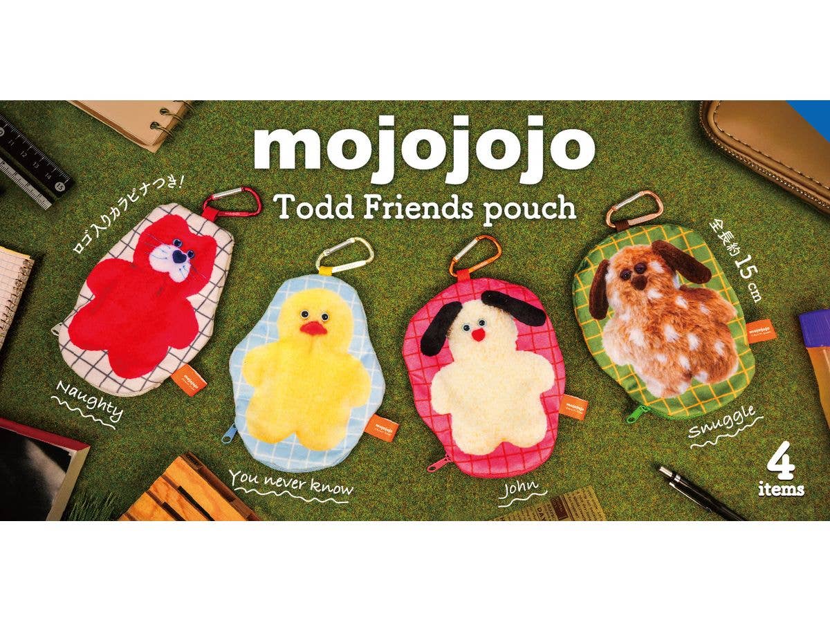 mojojojo Todd Friends pouch BOX版 1Box 12pcs (再販)
