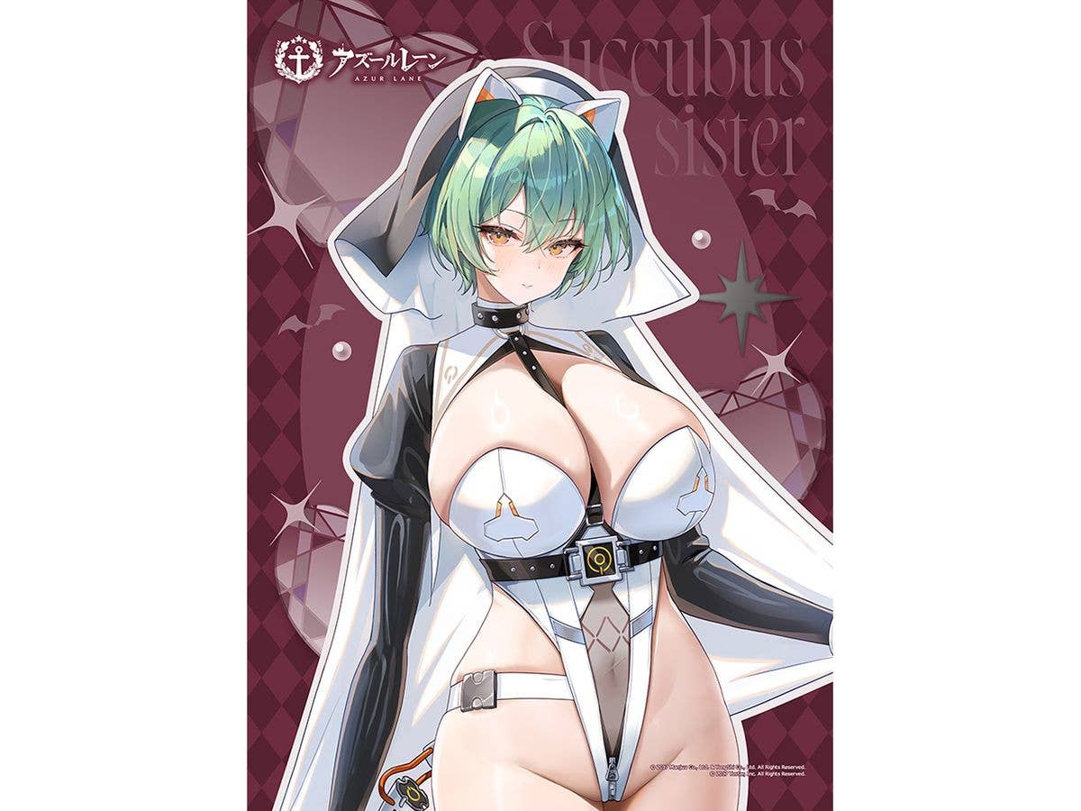 アズールレーン: 描き下ろしB2タペストリー (アドミラル・ナヒーモフ / サキュバスシスター) Wスエード