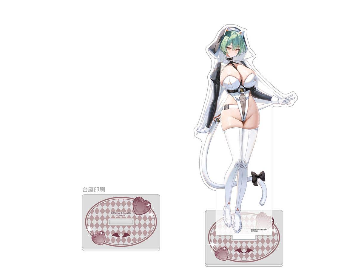 アズールレーン: 描き下ろし特大アクリルスタンド (アドミラル・ナヒーモフ / サキュバスシスター)
