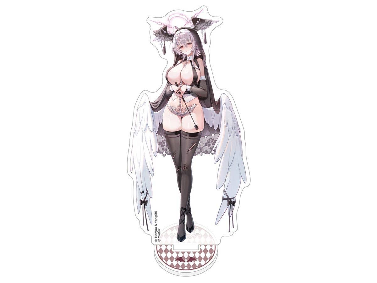 アズールレーン: 描き下ろし特大アクリルスタンド (モガドール / サキュバスシスター)