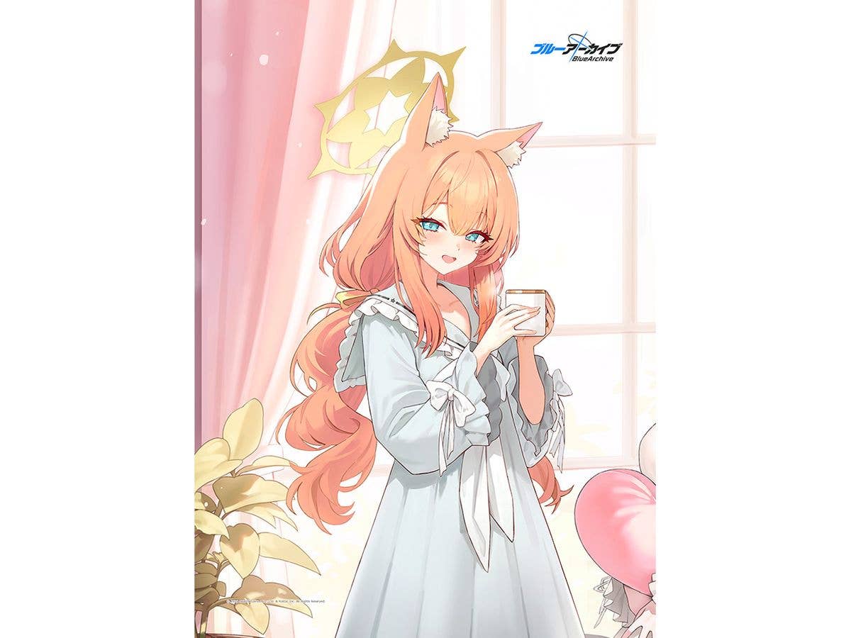 ブルーアーカイブ: 描き下ろしB2タペストリー (マリー / ルームウェア) Wスエード
