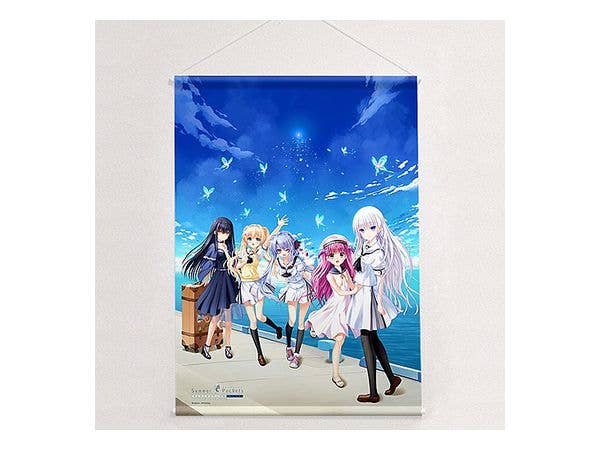 Summer Pockets REFLECTION BLUE B2タペストリー しろは 蒼 鴎 紬 うみ