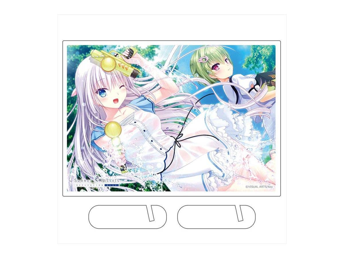 Summer Pockets REFLECTION BLUE アクリルパネル (鳴瀬しろは & 野村美希)