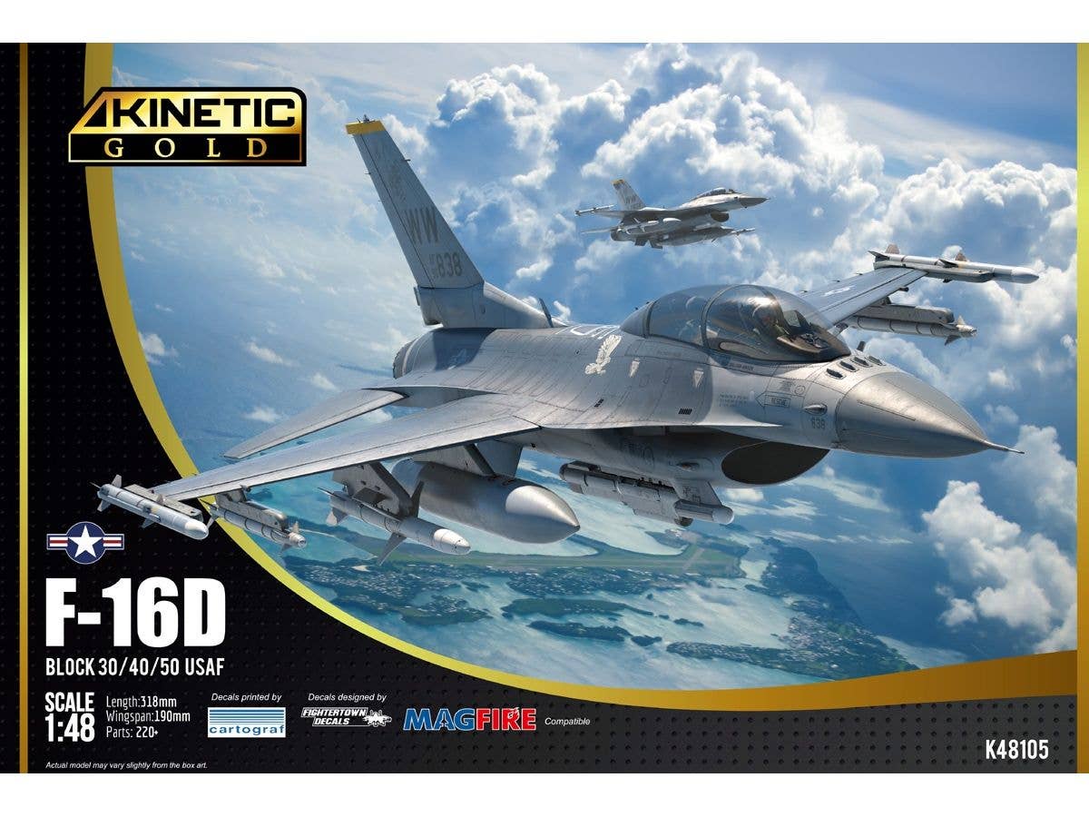 1/48 F-16D ブロック 30/40/50 米空軍