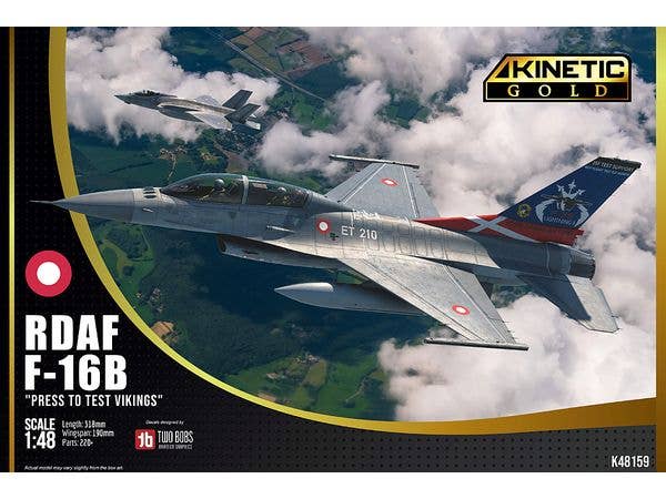 1/48 F-16B デンマーク空軍 プレス トゥ テスト ヴァイキングズ