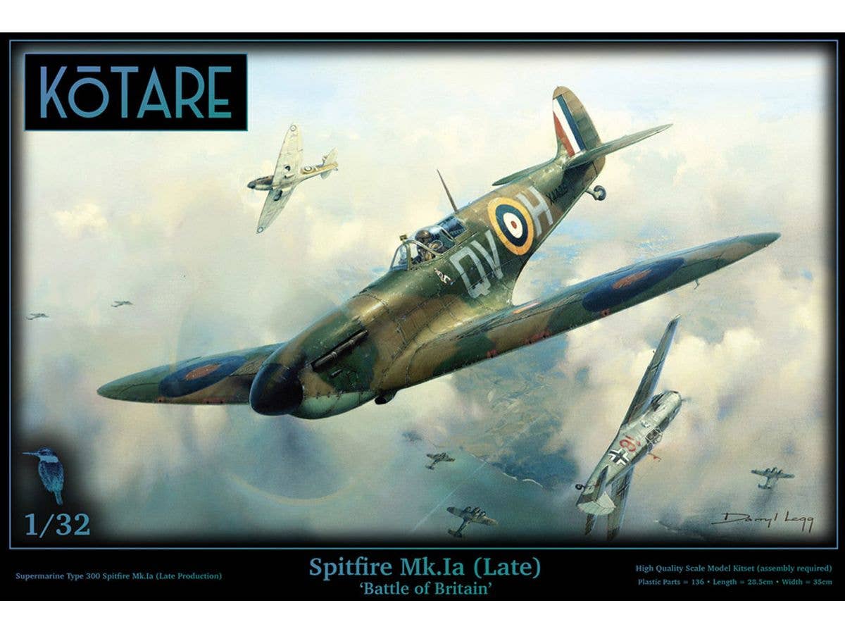 1/32 スピットファイア Mk.Ia 後期型 バトル・オブ・ブリテン