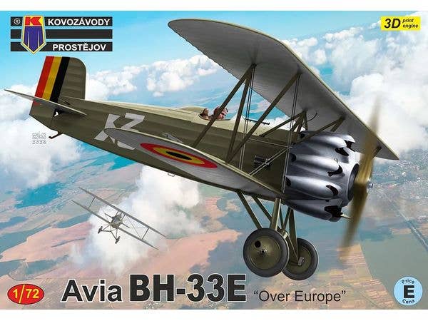1/72 アビア BH-33E 戦闘機チェコスロバキア/ベルギー/スペイン