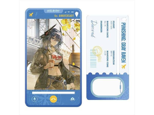 パニシング:グレイレイヴン: 6周年記念 世界巡り旅記 シリーズ ディスプレイスタンド シュエット