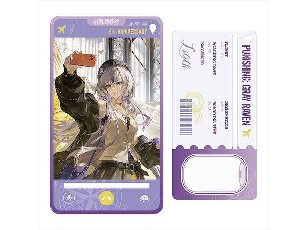 パニシング:グレイレイヴン: 6周年記念 世界巡り旅記 シリーズ ディスプレイスタンド リリス
