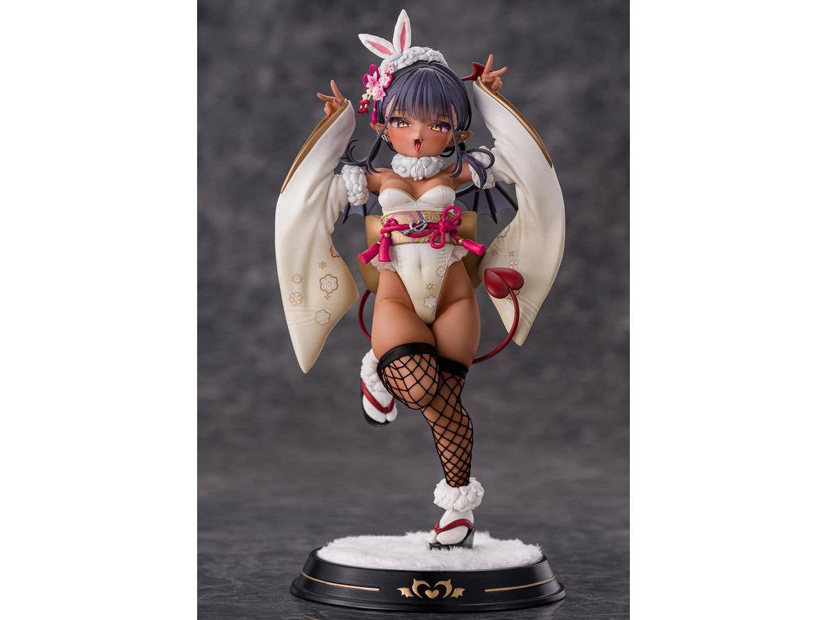 1/6 褐色サキュバスちゃん 晴れ着バニーVer.-通常版
