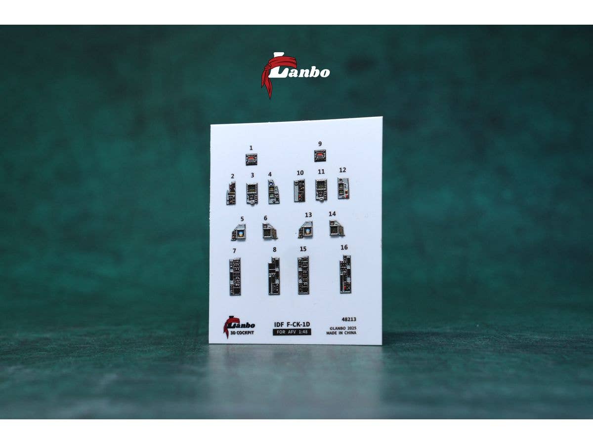 1/48 F-CK-1D 経国 内装3Dデカール(AFVクラブ)