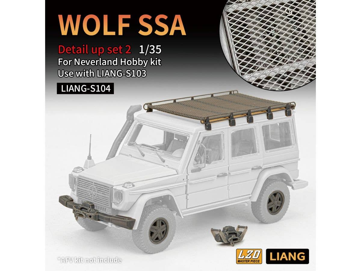 1/35 ウルフ SSA用ディテールセット 2 (ネバーランドホビー用)
