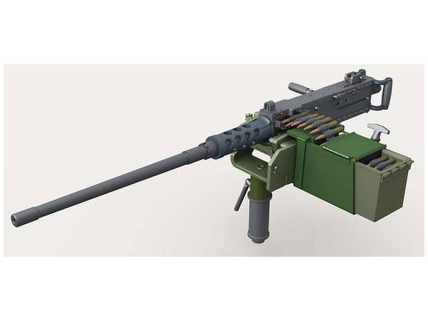 M2 重機関銃 100rd弾倉付き Mk.93マウント