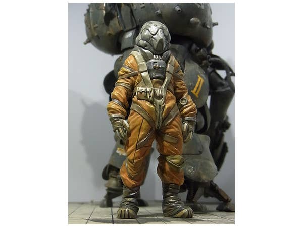 1/20 ロボットバトルVMK44H"WHITEKNIGHT"パイロットフィギュア
