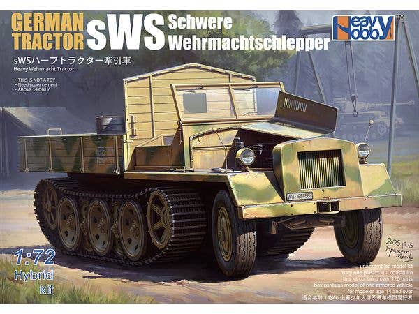 1/72 WW.II ドイツ 重国防軍牽引車sWS